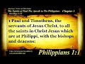 Philippians Chapter 1 - Bible Book 50