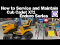 How to Service Your Cub Cadet XT1 Lawn Tractor
