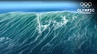 Are these the largest Waves ever surfed Nazare 2020 The Beast Awakens
