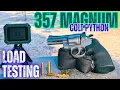 Wilson Combat Rear Sight On Colt Python Hand Load Range Test