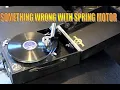 Columbia 201 Gramophone stuck spring motor servicing.