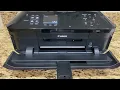 Canon Pixma MX922 Nozzle Check Print Test - October 24