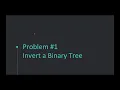Invert a binary tree Leetcode Solving any binary tree question