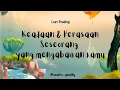 Download Lagu Tidak hanya kamu yang dia abaikan, Ada keputusasaan Dia kangen kamu ☹️