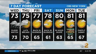 New York Weather CBS2 Evening Forecast at 6PM