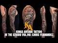Traditional Tattoo Sleeve by Chris Fernandez In The Studio Vol 96