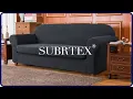 How to install 2-Piece Jacquard Sofa Slipcover by Subrtex