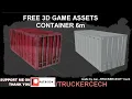 game assets - CARGO CONTAINER 6m lenght by TRUCKERCECH