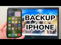 How To Backup iPhone To Windows PC Laptop With iTunes