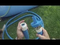 How I vacuum my Intex 18 Easy Set pool