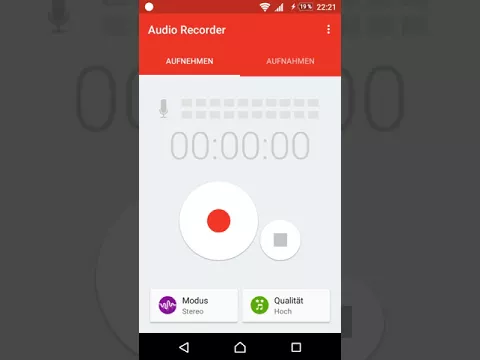 Download MP3 Apps im Unterricht: Audio Recorder