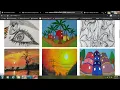 Django sketch gallery website