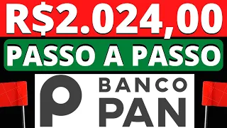 R$2.024 BANCO PAN! PASSO A PASSO PARA CADASTRO EMPRÉSTIMO AUXÍLIO BRASIL