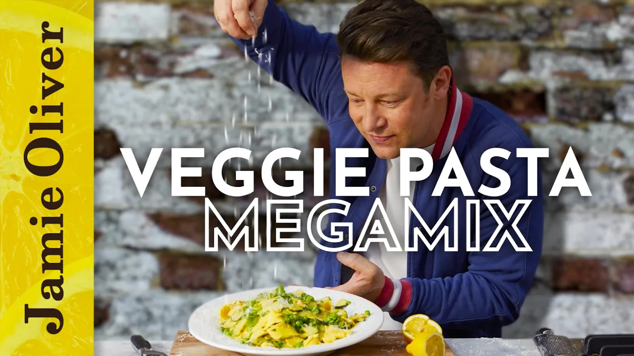 Veggie Pasta Megamix   Jamie Oliver