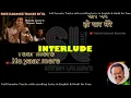 Sach mere yaar hai | clean karaoke with scrolling lyrics