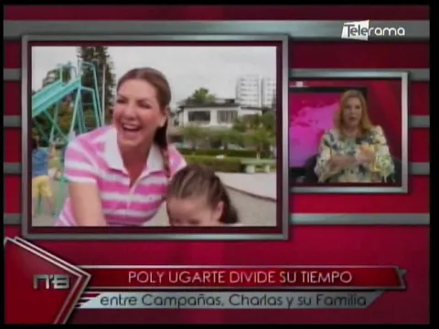 Líderes Empresariales: Poly Ugarte divide su tiempo entre campañas, charlas y su familia