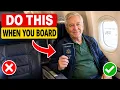 Flying After 60 Do These 10 Things Immediately After Boarding Your Flight
