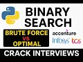Binary Search Interview Question Explained