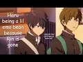 Haru misses Rin (RinHaru scenes) | Free! Starting Days [sub]