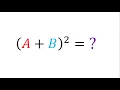 Special Products - Square of a Sum