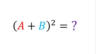 Special Products - Square of a Sum