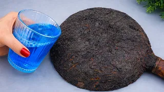 1000% garantido! Faça isso e sua panela velha ficará como nova! Incrível💥😱