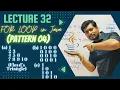 Lecture 32 FOR LOOP PATTERN 04 in Java in Hindi FLOYD S TRIANGLE ICSE ISC BTECH BCA