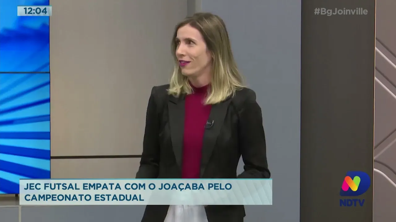 JEC futsal empata com o Joaçaba pelo campeonato estadual