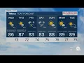 First Alert Weather Forecast for Morning of Wednesday June 1 2022