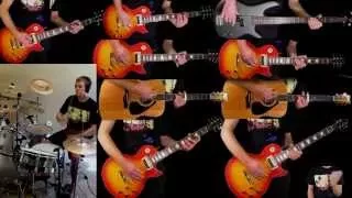 Download Hotel California - Eagles - Guitar Bass Drum Cover MP3