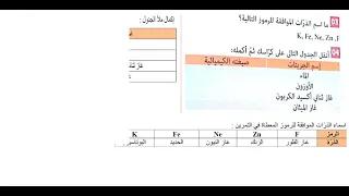 حل التمرينين 3 و 4 صفحة 44 كتاب الفيزياء سنة ثانية متوسط 