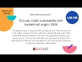 15 2 Lab CORS vulnerability with trusted null origin - Karthikeyan Nagaraj 2024