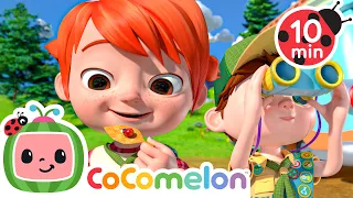 Camping Song 🏕️ 10 MINUTE LOOP |  Karaoke Nursery Rhymes & Kids Songs - CoComelon