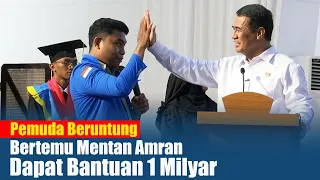 Pemuda Beruntung, Bertemu Mentan Amran, Langsung Dapat Bantuan Senilai 1 Milyar