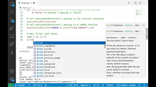 Introduction to Programming with Python Lambda Functions and Map Filter Reduce