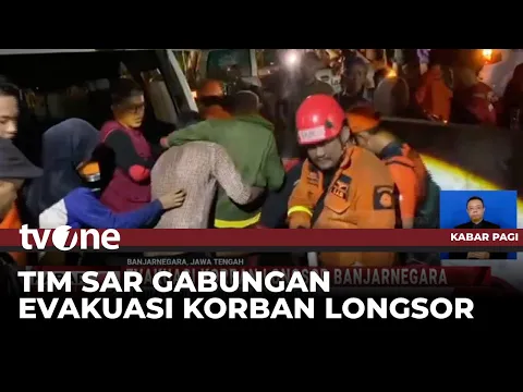 Evakuasi Korban Longsor di Banjarnegara Berlangsung Dramatis, 600 Jiwa Mengungsi