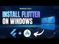 How to install Flutter Step by Step in Android Studio for Flutter on Windows 2026 in Bangla Tutorial