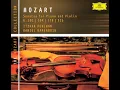 Mozart: Violin Sonata in B-Flat Major, K. 378: II. Andantino sostenuto e cantabile - Itzhak Perlman, Daniel Barenboim & Wolfgang Amadeus Mozart