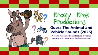 krazy krok productions world music box animal and vehicle sound guessing game 2025 
