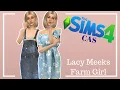 THE SIMS 4 Farm Girl - Lacy Meeks Speed CAS Create a Sim