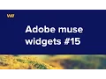 Adobe muse widgets