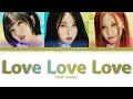 Download Lagu VIVIZ (비비지) – Love Love Love Lyrics (Color Coded Han/Rom/Eng)