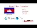 Flutter Class Constructor Dart