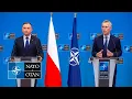 Download Lagu NATO Secretary General with the President of Poland 🇵🇱Andrzej Duda, 07 FEB 2022