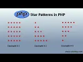 Pattern PHP Program Reversing Pattern Interview Questions