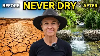 How This Woman Has Restored Dry Desert Rivers Into Green Oasis Flowing With Water Forever!