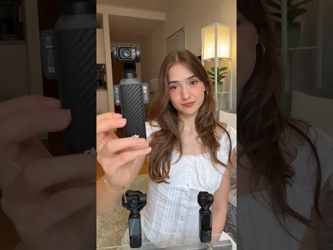 Comparing all 3 of my DJI cameras!! #djipocket4p #vlogcamera #pocketcamera