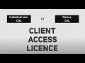Windows Server CALs explained User vs Device CALs