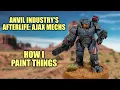 Ajax Battlemechs - Simple Weathering ft Anvil Industry How I Paint Things