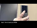 Step 1 How to hand your lock with your Delaney KP300